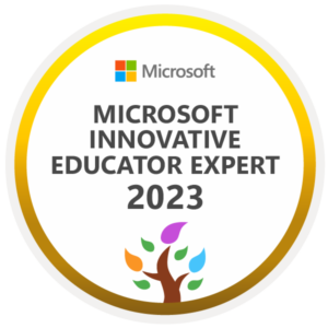 Microsoft Innovative Educator Expert 2022-2023